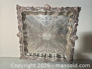 MaxSold Auction: Assorted Ornate Victorian/Baroque Silver-Plated Serving Pieces, 4 pc - Ashland (Massachusetts, USA) PARTNER MANAGED Downsizing Online Auction - Old Connecticut Path