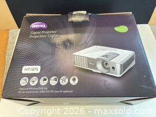 MaxSold Auction: BenQ HT1075 1080P Full HD Digital Projector - Ashland (Massachusetts, USA) PARTNER MANAGED Downsizing Online Auction - Old Connecticut Path