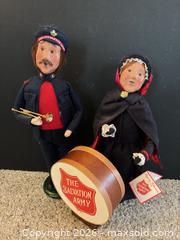 MaxSold Auction: Byers' Choice The Carolers (Salvation Army) 2012 Pair & Kettle - Ashland (Massachusetts, USA) PARTNER MANAGED Downsizing Online Auction - Old Connecticut Path