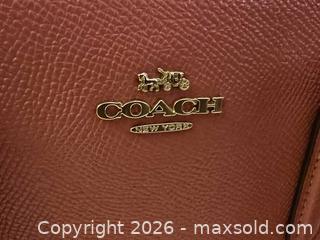 MaxSold Auction: Coach Small Pebbled Leather Satchel Crossbody - Ashland (Massachusetts, USA) PARTNER MANAGED Downsizing Online Auction - Old Connecticut Path