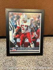 MaxSold Auction: Framed Signed Photo — Steve Nelson, New England Patriots - Ashland (Massachusetts, USA) PARTNER MANAGED Downsizing Online Auction - Old Connecticut Path