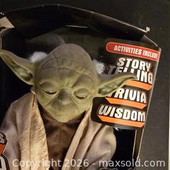 MaxSold Auction: Hasbro Star Wars Yoda Talking Electronic Figure - Ashland (Massachusetts, USA) PARTNER MANAGED Downsizing Online Auction - Old Connecticut Path