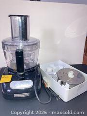 MaxSold Auction: KitchenAid KFP7500B1 Household Food Processor - Black - Ashland (Massachusetts, USA) PARTNER MANAGED Downsizing Online Auction - Old Connecticut Path