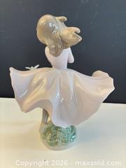MaxSold Auction: Lladró 6412 Decorative Porcelain Figurine (Girl with Birds) - Ashland (Massachusetts, USA) PARTNER MANAGED Downsizing Online Auction - Old Connecticut Path
