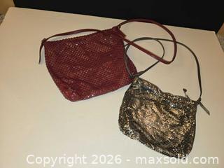 MaxSold Auction: Lot of 2 Vintage Whiting & Davis Metal Mesh Crossbody Bags - Ashland (Massachusetts, USA) PARTNER MANAGED Downsizing Online Auction - Old Connecticut Path