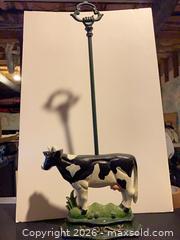 MaxSold Auction: Lot of 5 Cow Figurines — Resin, Ceramic, Metal, Wood - Ashland (Massachusetts, USA) PARTNER MANAGED Downsizing Online Auction - Old Connecticut Path