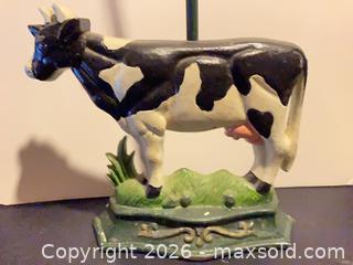 MaxSold Auction: Lot of 5 Cow Figurines — Resin, Ceramic, Metal, Wood - Ashland (Massachusetts, USA) PARTNER MANAGED Downsizing Online Auction - Old Connecticut Path
