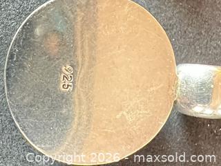 MaxSold Auction: Lot of 5 Sterling Silver Jewelry Pieces (.925 / STERLING) - Ashland (Massachusetts, USA) PARTNER MANAGED Downsizing Online Auction - Old Connecticut Path