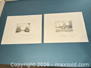 MaxSold Auction: Lot of 6 framed artworks & prints - Ashland (Massachusetts, USA) PARTNER MANAGED Downsizing Online Auction - Old Connecticut Path