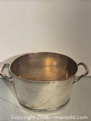 MaxSold Auction: Lot of Silver Plated Serving Pieces — Bucket, Trays, Platter, Tongs - Ashland (Massachusetts, USA) PARTNER MANAGED Downsizing Online Auction - Old Connecticut Path