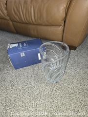 MaxSold Auction: Marquis by Waterford Artesia 10in Handcut Crystal Vase - Ashland (Massachusetts, USA) PARTNER MANAGED Downsizing Online Auction - Old Connecticut Path