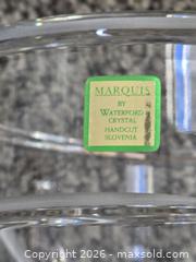 MaxSold Auction: Marquis by Waterford Artesia 10in Handcut Crystal Vase - Ashland (Massachusetts, USA) PARTNER MANAGED Downsizing Online Auction - Old Connecticut Path