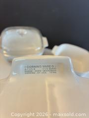 MaxSold Auction: Mixed Anchor and Pyrex Ovenware & Corelle/Corningware Lot, Luzifer Bavaria Germany cookware(Glass & Ceramic) - Ashland (Massachusetts, USA) PARTNER MANAGED Downsizing Online Auction - Old Connecticut Path