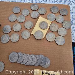 MaxSold Auction: Mixed US Coin Lot with Metal Lockbox and Envelopes - Mostly Eisenhower Dollars - Ashland (Massachusetts, USA) PARTNER MANAGED Downsizing Online Auction - Old Connecticut Path