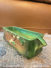MaxSold Auction: Roseville Rectangular Glazed Ceramic Planter / Cachepot - Ashland (Massachusetts, USA) PARTNER MANAGED Downsizing Online Auction - Old Connecticut Path