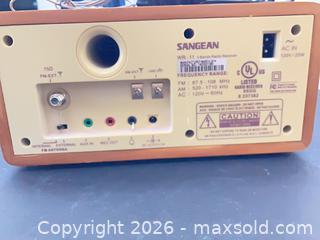 MaxSold Auction: Sangean WR-11 2-Band Tabletop AM/FM Radio Receiver - Ashland (Massachusetts, USA) PARTNER MANAGED Downsizing Online Auction - Old Connecticut Path