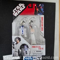 MaxSold Auction: Star Wars Series One Keychain Set: Darth Vader, C-3PO, Leia & R2-D2 - Ashland (Massachusetts, USA) PARTNER MANAGED Downsizing Online Auction - Old Connecticut Path