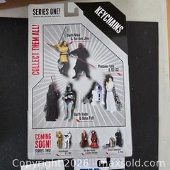 MaxSold Auction: Star Wars Series One Keychain Set: Darth Vader, C-3PO, Leia & R2-D2 - Ashland (Massachusetts, USA) PARTNER MANAGED Downsizing Online Auction - Old Connecticut Path