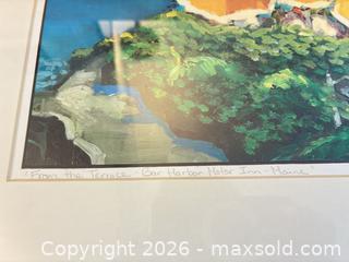 MaxSold Auction: Two Framed Limited-Edition Prints by S. Melin, and A. Meyer - Ashland (Massachusetts, USA) PARTNER MANAGED Downsizing Online Auction - Old Connecticut Path