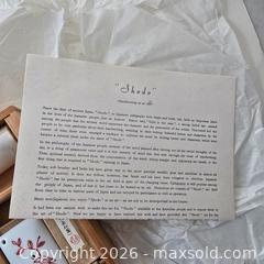 MaxSold Auction: Vintage-Style Japanese Calligraphy Set with Box and Tools - Ashland (Massachusetts, USA) PARTNER MANAGED Downsizing Online Auction - Old Connecticut Path