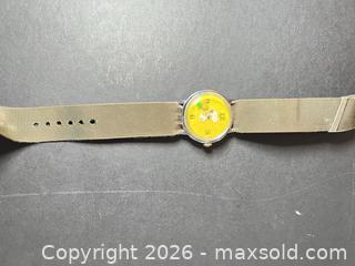 MaxSold Auction: Vintage Snoopy Tennis Character Wristwatch (30–34 mm) - Ashland (Massachusetts, USA) PARTNER MANAGED Downsizing Online Auction - Old Connecticut Path