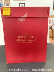 MaxSold Auction: Waterford Maj. Elephant Holiday Heirlooms Ceramic Cookie Jar Set - Ashland (Massachusetts, USA) PARTNER MANAGED Downsizing Online Auction - Old Connecticut Path