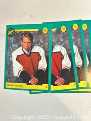 MaxSold Auction: 10X PETER FORSBERG 1991-92 Classic Draft Picks Rookie Card #5 Hall of Famer - Colorado Avalanche - Parker (Colorado, USA) SELLER MANAGED Commercial Liquidation Online Auction - Heritage Oak Drive