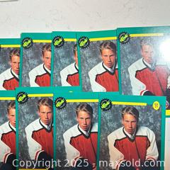 MaxSold Auction: 10X PETER FORSBERG 1991-92 Classic Draft Picks Rookie Card #5 Hall of Famer - Colorado Avalanche - Parker (Colorado, USA) SELLER MANAGED Commercial Liquidation Online Auction - Heritage Oak Drive