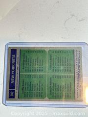 MaxSold Auction: 1975 Topps New York Nets Team Leaders JULIUS ERVING "Dr. J" #282 - Parker (Colorado, USA) SELLER MANAGED Commercial Liquidation Online Auction - Heritage Oak Drive