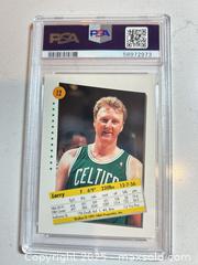 MaxSold Auction: 1991 Skybox #12 LARRY BIRD Graded Hall of Famer PSA 8 NM-Mint - Parker (Colorado, USA) SELLER MANAGED Commercial Liquidation Online Auction - Heritage Oak Drive