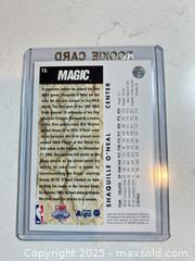 MaxSold Auction: 1993 Upper Deck Rookie Card SHAQUILLE O'NEAL Hall of Famer RC #1b - Parker (Colorado, USA) SELLER MANAGED Commercial Liquidation Online Auction - Heritage Oak Drive