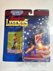 MaxSold Auction: 1996 Kenner Starting Lineup Timeless Legends Bruce Jenner Figure & Trading Card - Parker (Colorado, USA) SELLER MANAGED Commercial Liquidation Online Auction - Heritage Oak Drive