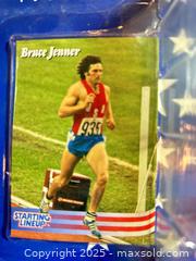 MaxSold Auction: 1996 Kenner Starting Lineup Timeless Legends Bruce Jenner Figure & Trading Card - Parker (Colorado, USA) SELLER MANAGED Commercial Liquidation Online Auction - Heritage Oak Drive