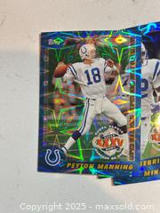 MaxSold Auction: 2001 Topps Football Super Bowl XXXV Complete Set - Galactic Refractor Rare Set - Peyton Manning - Parker (Colorado, USA) SELLER MANAGED Commercial Liquidation Online Auction - Heritage Oak Drive