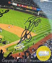 MaxSold Auction: 2007 NL Champs Team Signed x10 Colorado Rockies 8x10 Photo - Todd Helton, Francis, Hawpe, Corpas, Ubaldo, Atkins - Parker (Colorado, USA) SELLER MANAGED Commercial Liquidation Online Auction - Heritage Oak Drive
