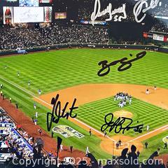 MaxSold Auction: 2007 NL Champs Team Signed x10 Colorado Rockies 8x10 Photo - Todd Helton, Francis, Hawpe, Corpas, Ubaldo, Atkins - Parker (Colorado, USA) SELLER MANAGED Commercial Liquidation Online Auction - Heritage Oak Drive