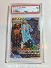 MaxSold Auction: 2016 Panini Prizm Mosaic #42 JAMAL MURRAY Graded ROOKIE CARD PSA 8 NM-Mint - Denver Nuggets - Parker (Colorado, USA) SELLER MANAGED Commercial Liquidation Online Auction - Heritage Oak Drive