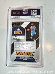 MaxSold Auction: 2016 Panini Prizm Mosaic #42 JAMAL MURRAY Graded ROOKIE CARD PSA 8 NM-Mint - Denver Nuggets - Parker (Colorado, USA) SELLER MANAGED Commercial Liquidation Online Auction - Heritage Oak Drive