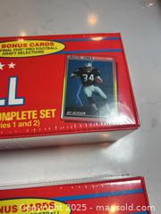 MaxSold Auction: 2X 1990 Score Football Sealed Complete Set - Series 1 and 2 - 660 Cards in each set! - Parker (Colorado, USA) SELLER MANAGED Commercial Liquidation Online Auction - Heritage Oak Drive