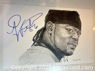 MaxSold Auction: AL WILSON Signed Denver Broncos 11x14 Lithograph/Print - Univ. of Tennesse - Parker (Colorado, USA) SELLER MANAGED Commercial Liquidation Online Auction - Heritage Oak Drive