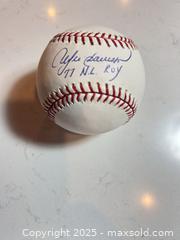 MaxSold Auction: ANDRE DAWSON Autographed MLB Baseball with "77 NL ROY" Inscription - Hall of Famer! - Parker (Colorado, USA) SELLER MANAGED Commercial Liquidation Online Auction - Heritage Oak Drive