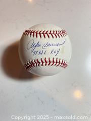 MaxSold Auction: ANDRE DAWSON Autographed MLB Baseball with "77 NL ROY" Inscription - Hall of Famer! - Parker (Colorado, USA) SELLER MANAGED Commercial Liquidation Online Auction - Heritage Oak Drive