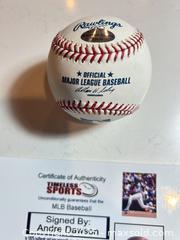 MaxSold Auction: ANDRE DAWSON Autographed MLB Baseball with "77 NL ROY" Inscription - Hall of Famer! - Parker (Colorado, USA) SELLER MANAGED Commercial Liquidation Online Auction - Heritage Oak Drive