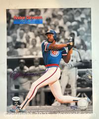 MaxSold Auction: ANDRE DAWSON Signed 8x10 Photo - Chicago Cubs Hall of Famer - Timeless Sports COA - Parker (Colorado, USA) SELLER MANAGED Commercial Liquidation Online Auction - Heritage Oak Drive