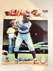 MaxSold Auction: Bill Madlock Signed 8x10 Photo - Chicago Cubs Fan Favorite - Tri Star Productions COA - Parker (Colorado, USA) SELLER MANAGED Commercial Liquidation Online Auction - Heritage Oak Drive