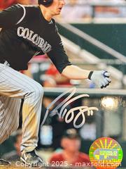 MaxSold Auction: BRAD HAWPE - Signed 8x10 Photo - Colorado Rockies - 2007 World Series   - Parker (Colorado, USA) SELLER MANAGED Commercial Liquidation Online Auction - Heritage Oak Drive