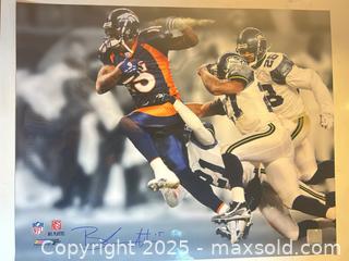 MaxSold Auction: BRANDON MARSHALL Signed Denver Broncos 16x20 Photograph   - Parker (Colorado, USA) SELLER MANAGED Commercial Liquidation Online Auction - Heritage Oak Drive
