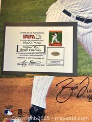 MaxSold Auction: BRIAN FUENTES Autographed Colorado Rockies 16x20 Photograph - 2007 NL Champs! - Parker (Colorado, USA) SELLER MANAGED Commercial Liquidation Online Auction - Heritage Oak Drive