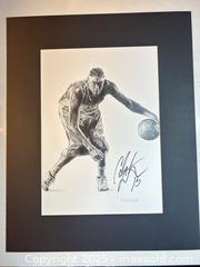 MaxSold Auction: CARMELO ANTHONY Signed Denver Nuggets Hall of Fame - 11x14 Lithograph/Print (Matted Print Ready for Framing) - Parker (Colorado, USA) SELLER MANAGED Commercial Liquidation Online Auction - Heritage Oak Drive