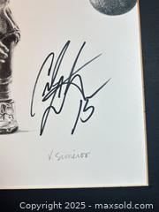 MaxSold Auction: CARMELO ANTHONY Signed Denver Nuggets Hall of Fame - 11x14 Lithograph/Print (Matted Print Ready for Framing) - Parker (Colorado, USA) SELLER MANAGED Commercial Liquidation Online Auction - Heritage Oak Drive